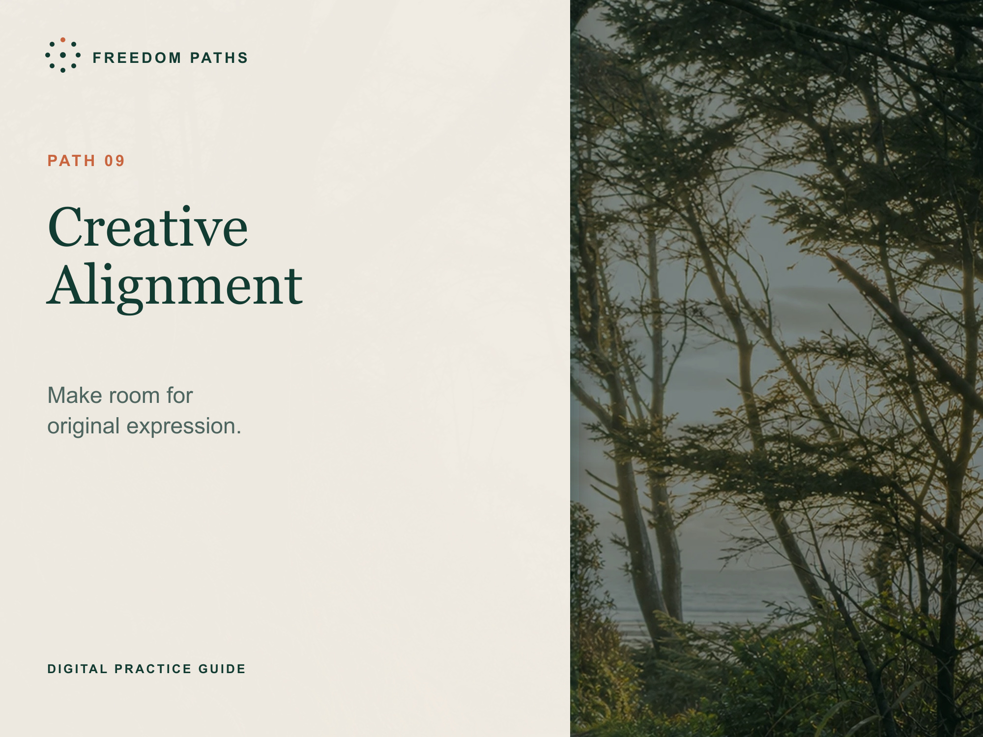 Creative Alignment digital workbook cover